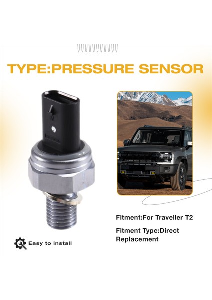 2517262301 Jetour Traveller T2 Için Araba Basınç Sensörü (Yurt Dışından) fırsatları