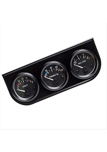 Üçüncü Araç Enstrümanı Su Sıcaklığı Yağ Basınç Voltajı 2 Inç 52MM Üç-Bir-Bir Üçlü Metre Sensörlü (Yurt Dışından) fırsatları