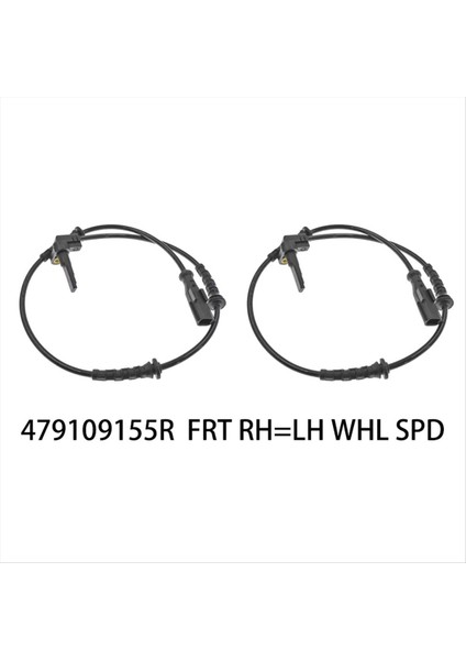 2 Pcs 479109155R Renault Fluence Için Ön Abs Hız Sensörü Megane Scenic Dacia Duster 1.5 1.6 2.0 (Yurt Dışından) fiyatları