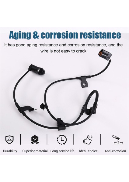 MN102577 Mitsubishi L200 2010 Için Arka Sol Abs Tekerlek Hız Sensörü - 2011 Otomobil Aksesuarları (Yurt Dışından) fırsatları