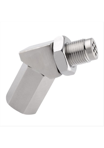 M18X1.5 O2 Oksijen Sensörü Genişletici 45 Derece Oksijen Sensör Aracıklı Diş M18X1.5 Adaptör Genişletici Ara Çember Cel Eminator (Yurt Dışından)