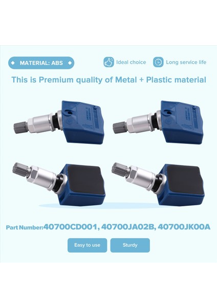 4pcs Araba 315MHZ Infiniti FX35 FX45 Nissan Frontier Murano 2003-2009 40700CD001 40700JA02B (Yurt Dışından) indirimleri