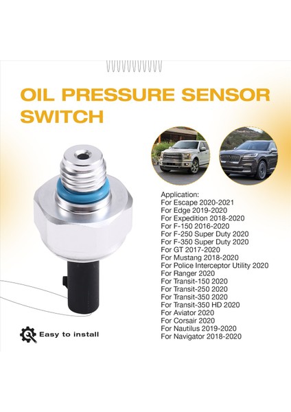 Petrol Basınç Sensörü GN1Z-9D290-B GN1Z-9D290-C GN1Z-9D290-D Ford Edge Focus Iv Turnier 2016 2017-2021 GN1A-9D290-BA (Yurt Dışından) fırsatları