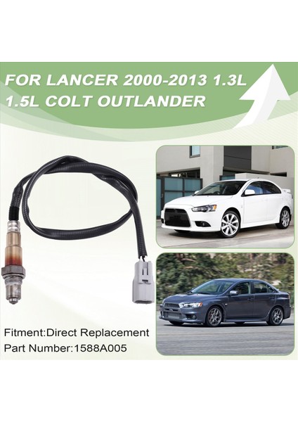 Otomatik Parçalar 1588A005 1588A209 Lambda O2 Mitsubishi Lancer Için Oksijen Sensörü 2000-2013 1.3l 1.5l Colt Outlander (Yurt Dışından) indirimleri