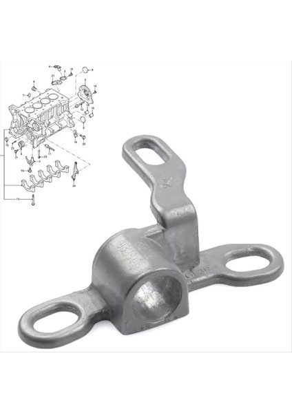 2S7Q6023AC Krank Mi Sensörü Braket Tesm Plakası Ford Mondeo Mk3 2000-2007 Transit Mk6 Mk7 (Yurt Dışından) modelleri