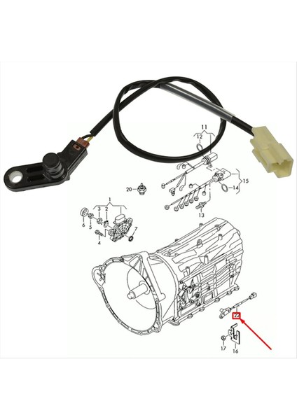 09D927321A Audi Q7 Vw Touareg Için Aracı Indüme Hız Sensörü (Yurt Dışından) fırsatları