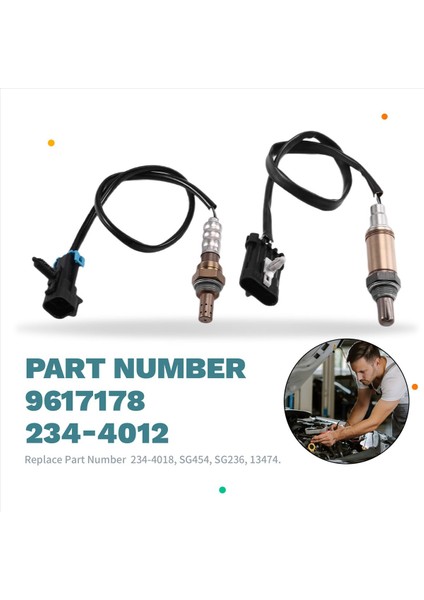 Chevrolet Gmc Silverado 1500 Için Yukarı Akış Aşağı Oksijen Sensörü 9617178 234-4012 (Yurt Dışından) indirimleri