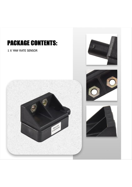 Araba Yaw Hızı Sensörü Çekiş Kontrol Modülü A0025429418 Mercedes-Benz Slk ml W203 C240 ​​2001-2003 A 002 542 94 18 (Yurt Dışından) modelleri