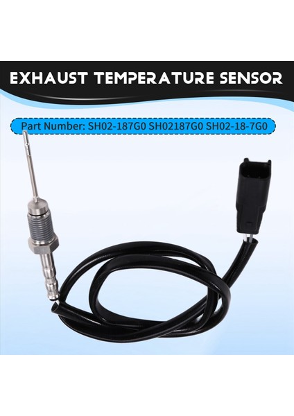 SH02-187G0 Araba Egzoz Sıcaklık Sensörü Mazda 3 6 Için Cx-5 2 2 Dizel 2013-2017 SH02187G0 SH02-18-7G0 (Yurt Dışından) fırsatları
