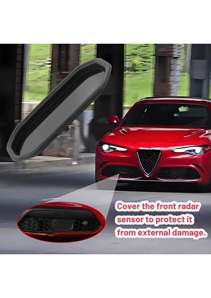 Acc Sensör Koruyucu Kapak Ön Radar Kapağı Dekoratif Grille 156126159 156114929 Alfa Için Romeo Stelvio (Yurt Dışından) fırsatları