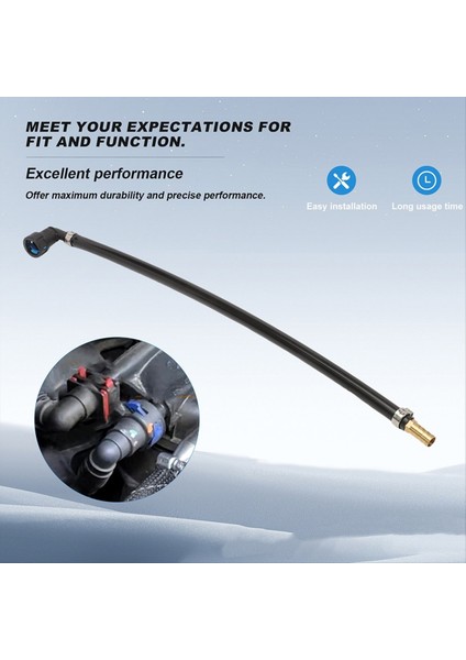 Dizel Yakıt Filtresi Tank Tedarik Hattı Konnektörü Onarım Kiti HC3Z9J338L Ford F250 F350 F450 F550 2011-2022 (Yurt Dışından) modelleri