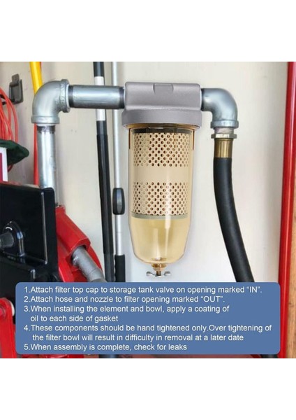 3305728S 330745400S 3307454S Yakıt Deposu Filtre Montajı Kurşunsuz Yakıt Su Ayırıcı Gibi Ortak Yakıtlara Uygun (Yurt Dışından) fırsatları