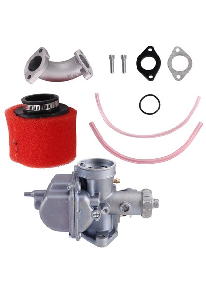 26MM+38MM Karbüratör Hava Filtresi Giriş Borusu XR100 CRF100 Yırtıcı GX200 196CC Için Evrensel (Yurt Dışından) fiyatları