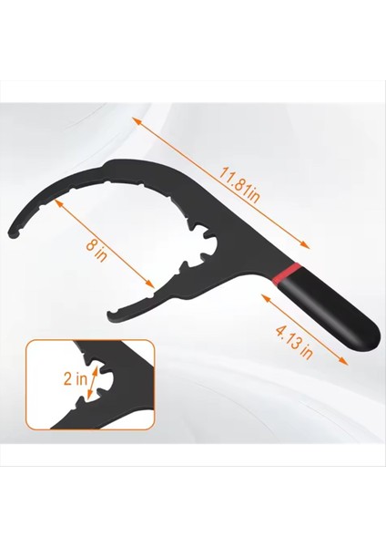 Davco 8 Inç Yakıt Su Filtresi Için Dizel Yakıt Filtre Anahtarı, DD13, DD15, DD16 Dizel Motor Için Yakıt Filtresi Çıkarma Aracı (Yurt Dışından) fırsatları