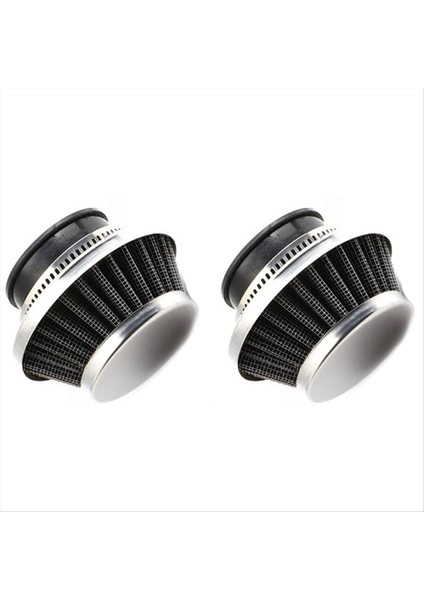 2pcs 47CC 49CC 2 Süper Cep Bisikleti Yükseltme Kiti Minibike Atv Alüminyum Hava Filtre Gümüş (Yurt Dışından)