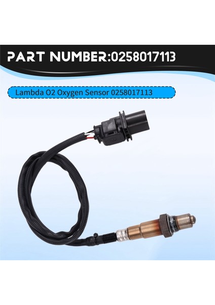 Lambda O2 Oksijen Sensörü 0258017113 Mını Cooper Hatchback Cıtroen Berlıngo C3 C4 Picasso Peugeot 207 208 308 (Yurt Dışından) fırsatları
