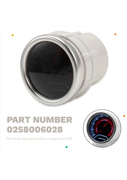 2 Inç 52MM Gösterge Hava Yakıt Oranı Dar Bantlı O2 Oksijen Sensörü 0258006028 LED Metre Yarış Göstergesi Otomobil 12V (Yurt Dışından) indirimleri