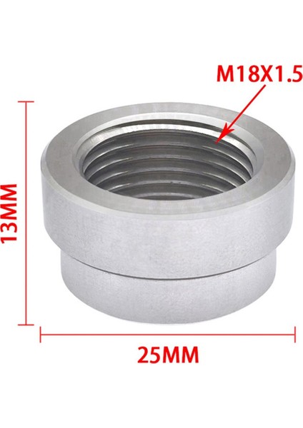 10 Adet M18X1 5 O2 Oksijen Sensörü Kaynaklı Tapa Fişi Kademe Somun Kapağı Kiti Lambda Sensörü Oksijen Sensörü (Yurt Dışından) indirimleri