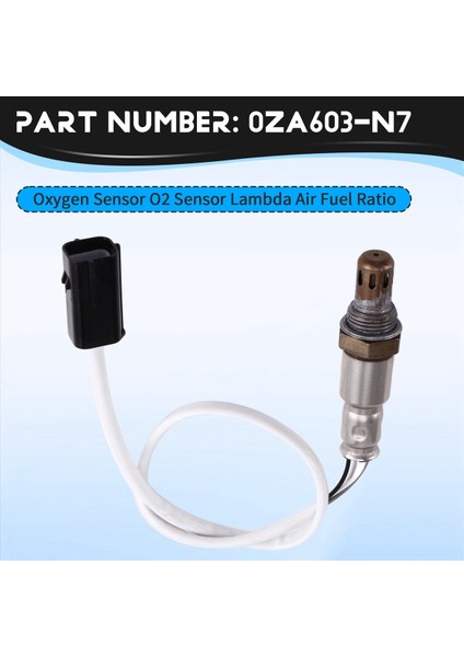 Oksijen Sensörü O2 Sensörü Lambda Hava Yakıt Oranı Nissan Micra Not NV200 Qashqai Tiida 1 2 1 4 1 6 0ZA603-N7 (Yurt Dışından) fırsatları