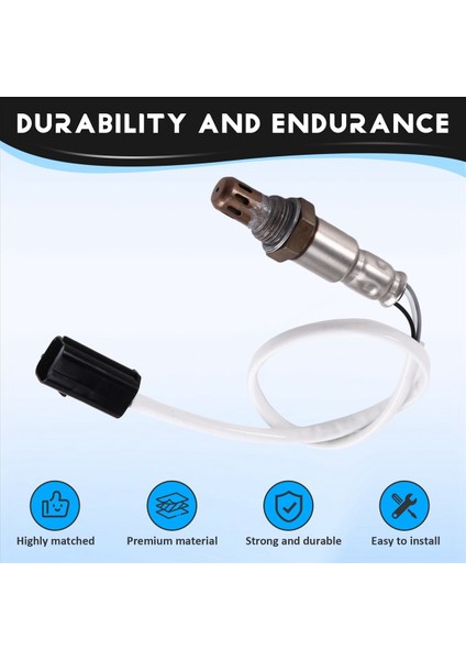 Oksijen Sensörü O2 Sensörü Lambda Hava Yakıt Oranı Nissan Micra Not NV200 Qashqai Tiida 1 2 1 4 1 6 0ZA603-N7 (Yurt Dışından) indirimleri