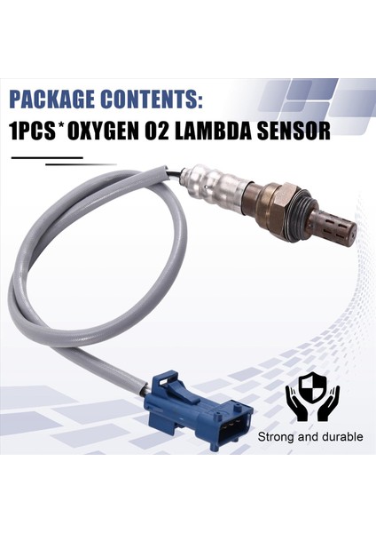 Oksijen O2 Lambda Sensörü 9636968380 Citroen Berngo Için C2 C3 C4 C5 Peugeot 1007 206 207 0258006185 Lhd (Yurt Dışından) fırsatları