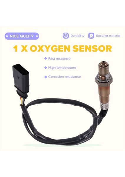 0258027080 Vw Golf Için Oksijen Sensörü Alltrack Touran Polo Audi A3 Koltuk Leon St Ibiza 1.8 Tsı 13-18 8V0906262C (Yurt Dışından) fırsatları