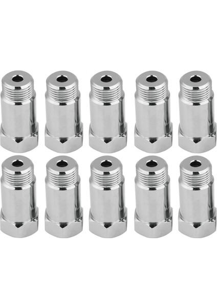 10 Adet Oksijen O2 Sensörü Spacer Adaptörü Katatik Dönüştürücü Eminator Adaptörü Oksijen O2 Sensörü 45MM M18X1 5 (Yurt Dışından)