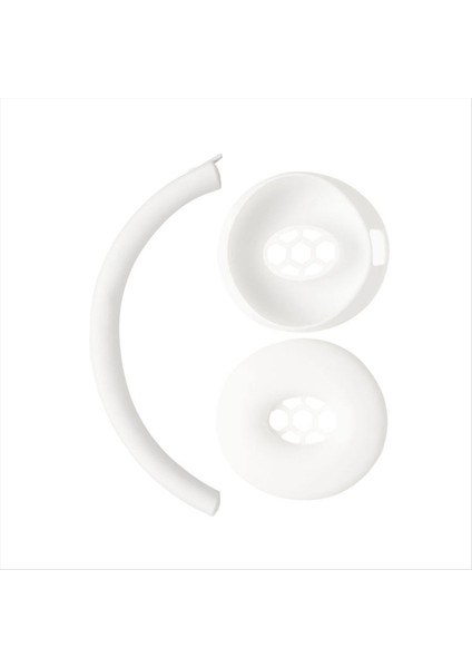 Beats Için Kulak Pedleri Solo 4.0/3.0/2.0 Kulaklık Silikon Koruyucu Kılıf Earmuff Kafa Işın Onarım Parçaları Beyaz (Yurt Dışından) fiyatları