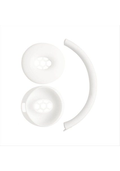 Beats Için Kulak Pedleri Solo 4.0/3.0/2.0 Kulaklık Silikon Koruyucu Kılıf Earmuff Kafa Işın Onarım Parçaları Beyaz (Yurt Dışından) modelleri