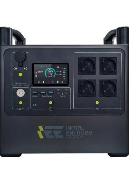 1920WH Taşınabilir Güç Kaynağı %99.99 Mppt Bms Çoklu Koruma Kablosuz Şarj - SINGO2000PRO