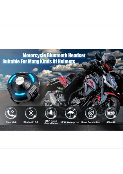 Motosiklet Bluetooth Kulaklık Kemik Iletim Hoparlörü Kayak Kulaklık Su Geçirmez Bluetooth Kask Kulaklığı Gürültü ile (Yurt Dışından) modelleri