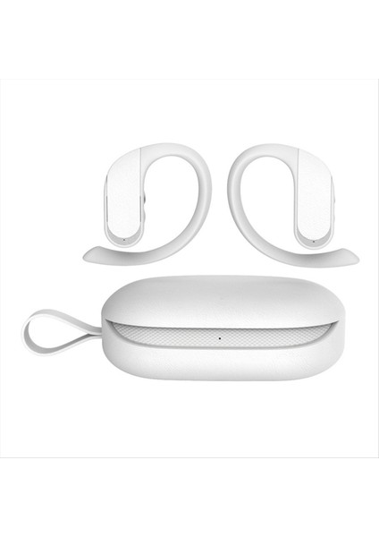 2 Adet Şarj Çantası ile Yardımcı Dinleme Kulaklıkları, Kulak Gürültüsünü Azaltmada Mini, Yaşlı Işitme Cihazı Amplifikatörü Beyaz (Yurt Dışından)