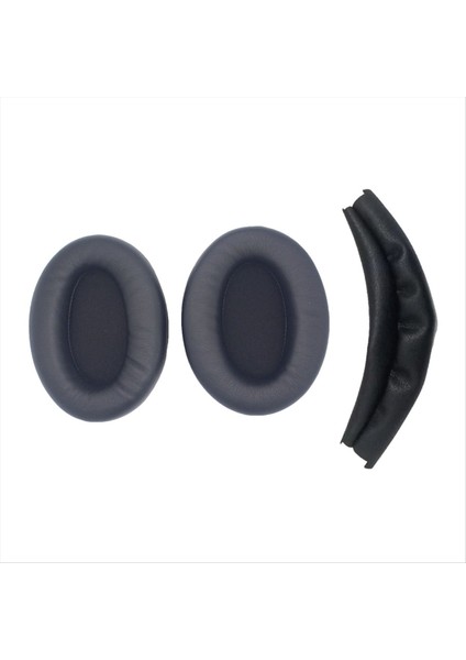 Kulak Pedleri+Sony Için Kafa Işını WH-1000XM3 Kulaklık Kulaklık Yedek Onarım Parçaları Siyah (Yurt Dışından) fiyatları