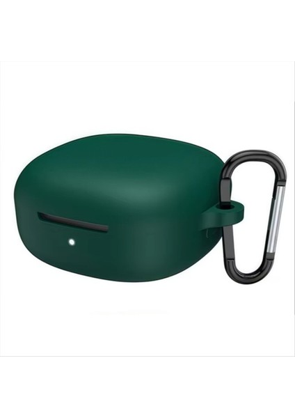 Redmi Buds Için 6 Silikon Kulaklık Kılıfı Oyun Bluetooth Kulaklık Koruyucu Kapak Şok Geçirmez Kapak Anahtar Yeşil (Yurt Dışından)