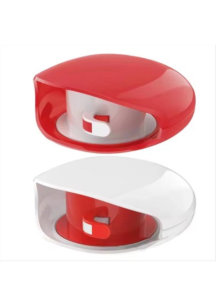 2pcs Otomatik Kablo Sarıcı Kulaklık Kablo Saklama Kutusu Taşınabilir Kordon Yönetimi Tutucu Küçük Kulaklık Kablosu Organizatör (Yurt Dışından)
