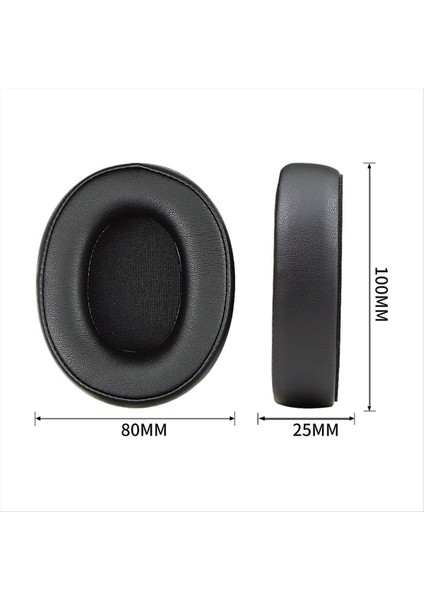 Technica Ath SR50 Bt Kulaklıklar Kulaklıklar Earpads ATH-SR50BT Kulak Yastıkları Kapak Köpük Ped Kulaklık Parçaları Siyah (Yurt Dışından) modelleri