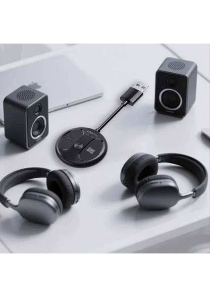 USB Bluetooth 5.4 Audio Verici 50M Bariyersiz Kablosuz Stereo Müzik Adaptörü USB Dongle Connect 2 Kulaklık (Yurt Dışından) fiyatları