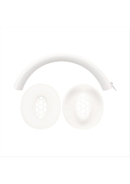 Sennheiser Için Kulak Pedleri HD4.50/4.30/4.40/420S/HD450/HD458BT Kulaklık Koruyucu Kasa Kulaklık Kafa Işını Onarımı Beyaz (Yurt Dışından)