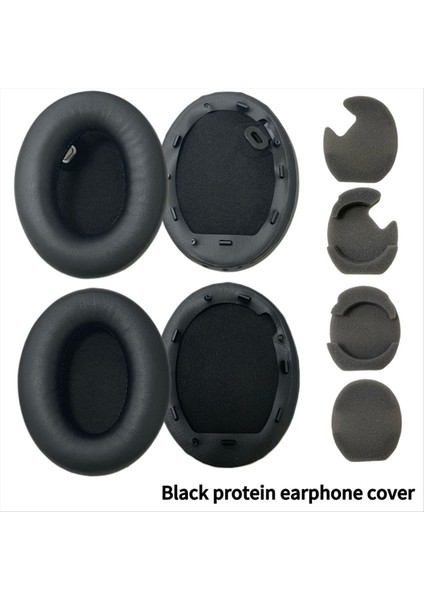 Yedek Pu Earpads &amp; Head Bandı Kapağı Sony WH-1000XM4 Konforlu Kulaklık Yastıkları Siyah (Yurt Dışından) fiyatları