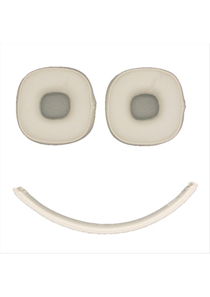 Marshall Için Kulak Pedleri 5 Kulaklık Kulak Yastıkları Yumuşak Kulaklık Yastık Kapağı Kafa Kafası Onarım Parçaları Beyaz (Yurt Dışından)