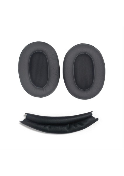 WH-XB900N Kulaklıklar Için Kulak Pedleri Kulaklık Kafa Işını Yedek Yumuşak Sünger Köpük Yastıklar Siyah (Yurt Dışından)