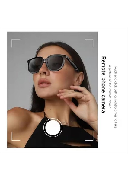 V1 Pro Kamera Uzaktan Çekme Akıllı Göz Gözlükleri Uv Kulaklıklar Dokunmatik Kontrol Kemik Iletim Kulaklıkları Hifi Güneş Gözlüğü (Yurt Dışından) fiyatları