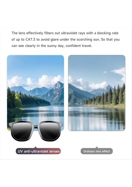 V1 Pro Kamera Uzaktan Çekme Akıllı Göz Gözlükleri Uv Kulaklıklar Dokunmatik Kontrol Kemik Iletim Kulaklıkları Hifi Güneş Gözlüğü (Yurt Dışından) fırsatları