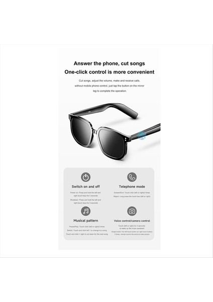 V1 Pro Kamera Uzaktan Çekme Akıllı Göz Gözlükleri Uv Kulaklıklar Dokunmatik Kontrol Kemik Iletim Kulaklıkları Hifi Güneş Gözlüğü (Yurt Dışından) indirimleri