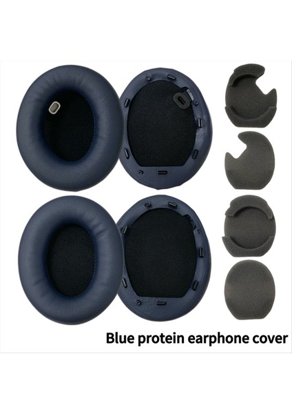 Yedek Pu Earpads &amp; Head Bandı Kapağı Sony WH-1000XM4 Konforlu Kulaklık Yastıkları Mavi (Yurt Dışından) fiyatları