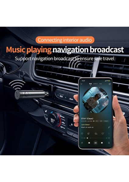 Aux Bluetooth Adaptörü Araba, Home Stereo Hoparlör Kulaklık Bluetooth Araç Adaptörü (Yurt Dışından) modelleri