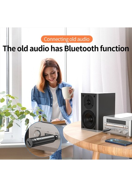 Aux Bluetooth Adaptörü Araba, Home Stereo Hoparlör Kulaklık Bluetooth Araç Adaptörü (Yurt Dışından) fırsatları