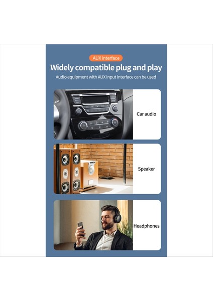 Aux Bluetooth Adaptörü Araba, Home Stereo Hoparlör Kulaklık Bluetooth Araç Adaptörü (Yurt Dışından) indirimleri