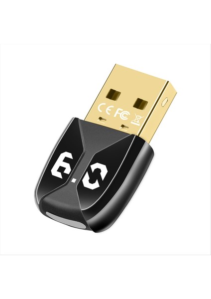 USB Bluetooth6.0 Dongle Bluetooth6.0 Bluetooth Klavye Fare Kulaklık Hoparlör Için Alıcı Verici (Yurt Dışından)