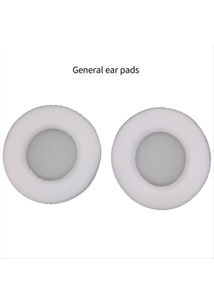 Evrensel Kulak Pedleri 100 mm Kulaklıklar Için Yedek Yumuşak Sünger Nefes Alabilir Örgü Yuvarlak Yuvarlaklar (Yurt Dışından) fiyatları